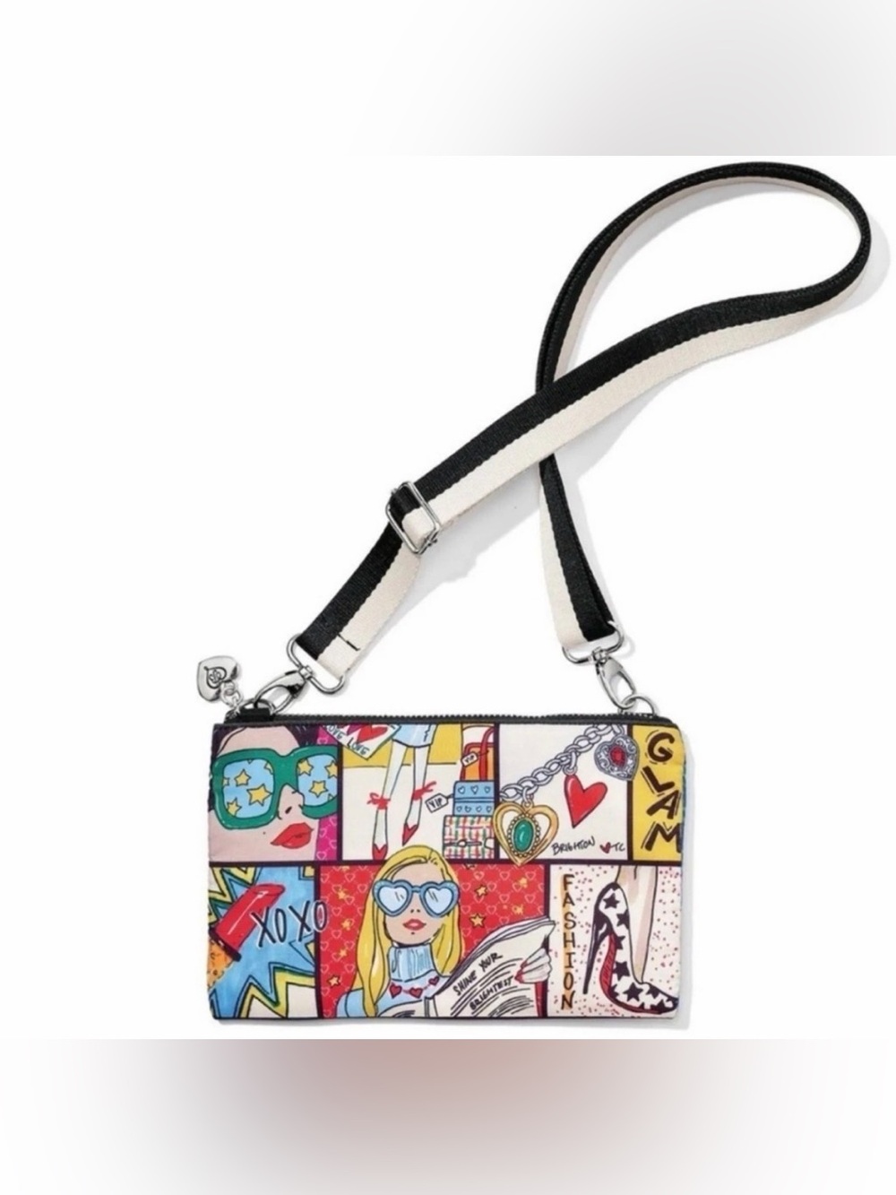Nwt Brighton Glam Girl Cross Body Pouch
